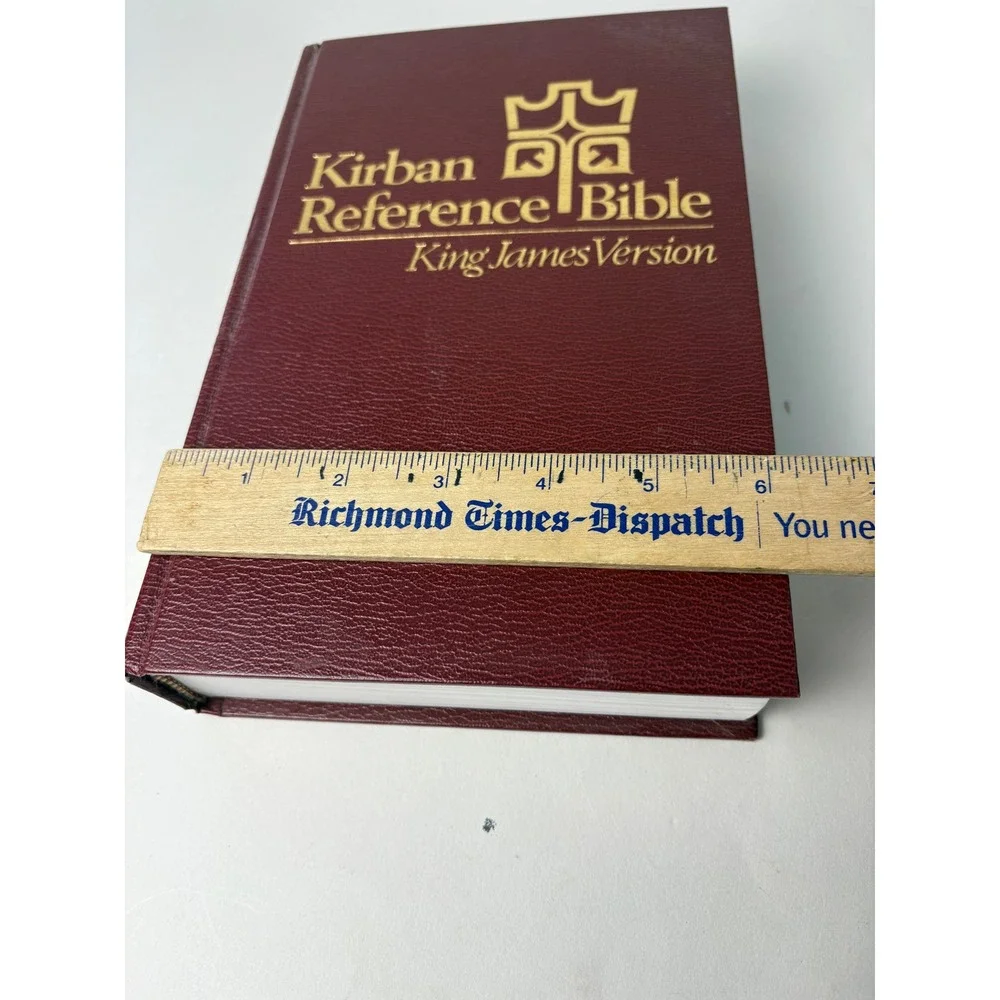Kirban Reference Bible King James‎ Version Burgundy Hardcover